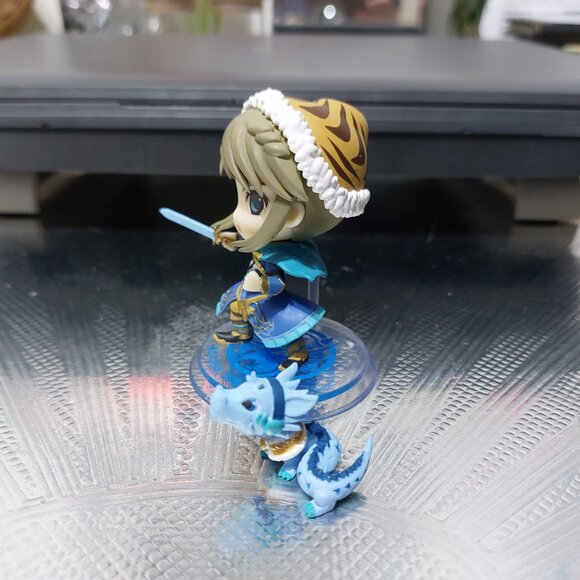 Anime Cutie Brave Princess With Sword and Dragon Super Cute Decor Figurine - Picture 7 of 9